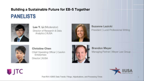 Building a Sustainable Future for EB-5 Together